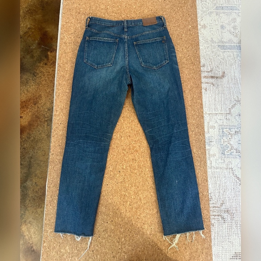Madewell The High-Rise Slim Boyjean Size 25 - Picture 4 of 5
